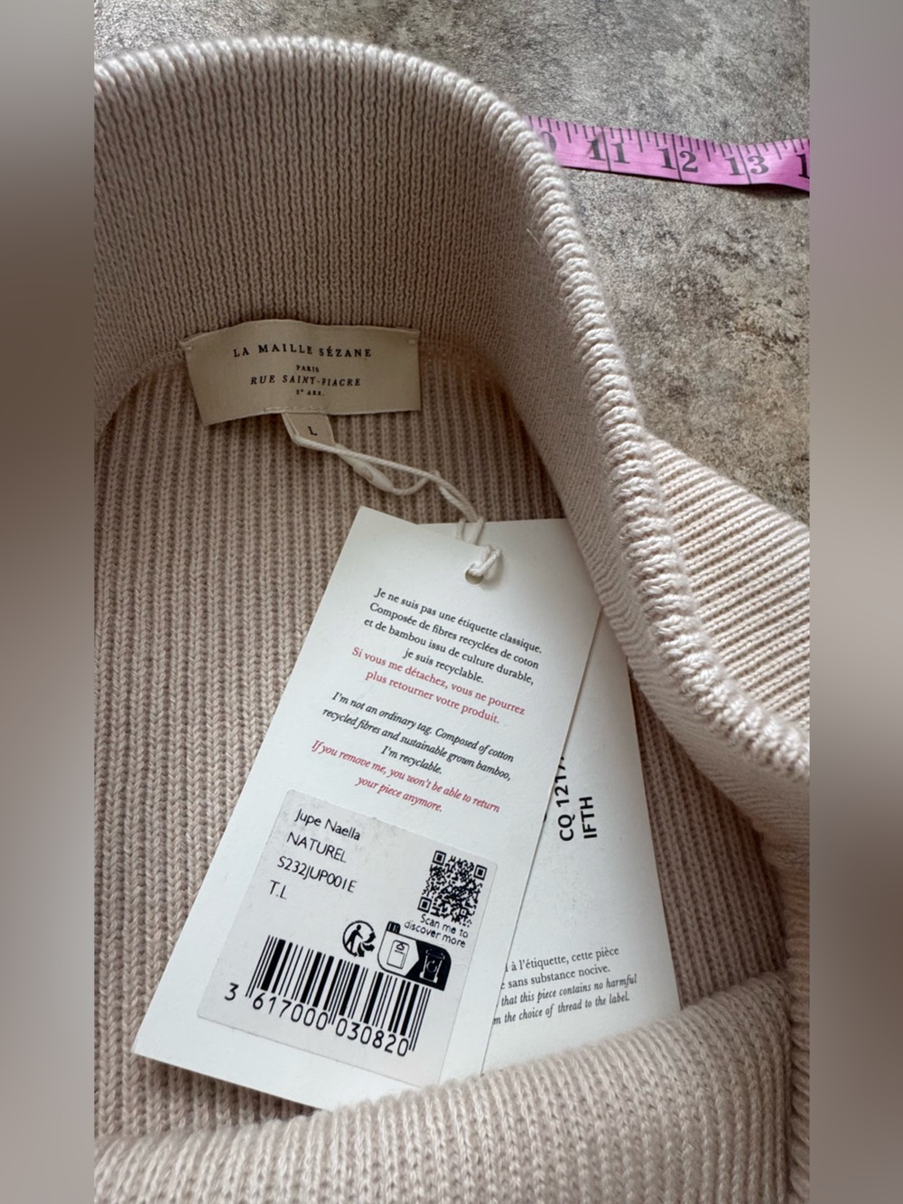 I NWT Brand New Women's Sezane Naella Skirt - Picture 5 of 7